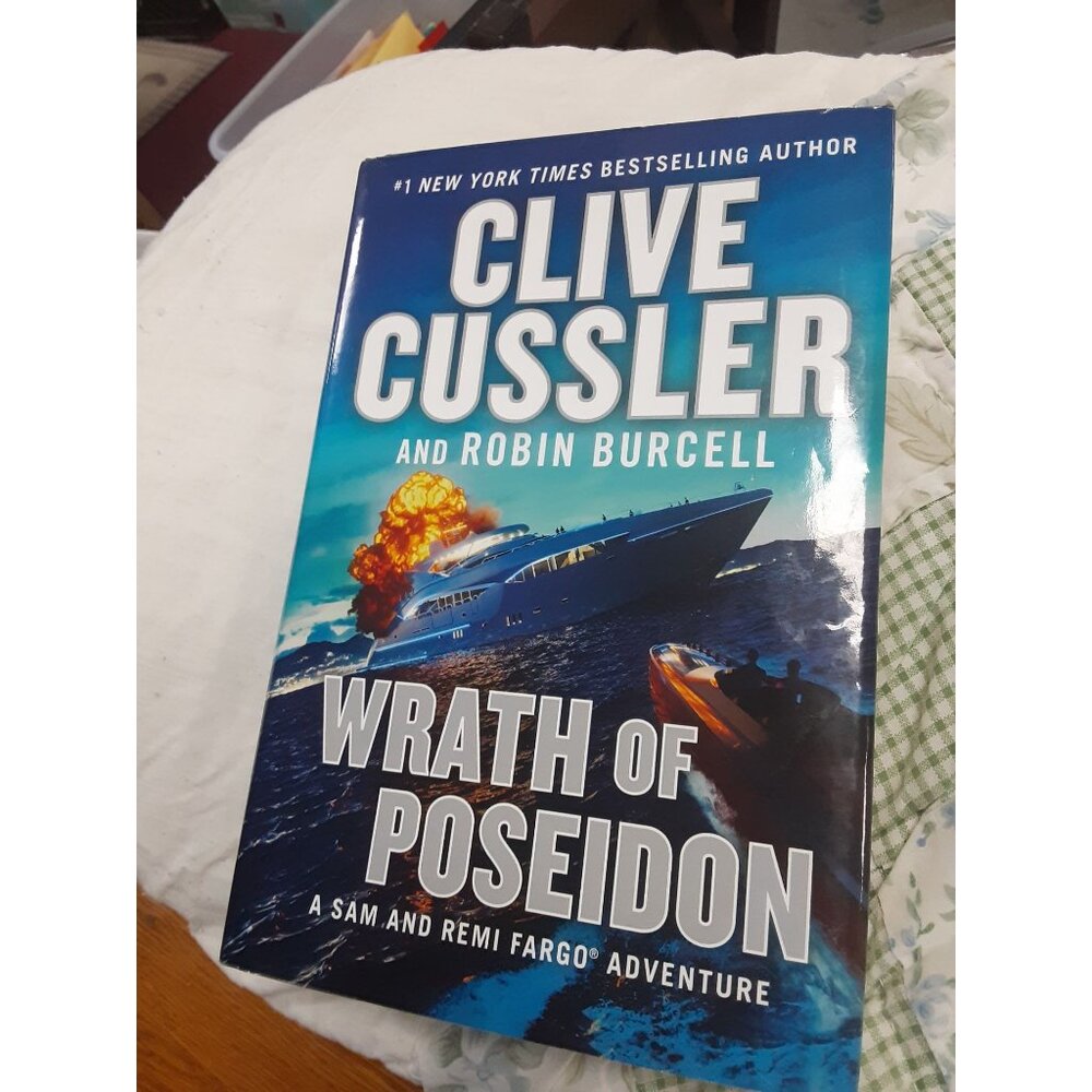 Wrath of Poseidon (A Sam and Remi Fargo Adventure) Hardcover by Clive Cussler &